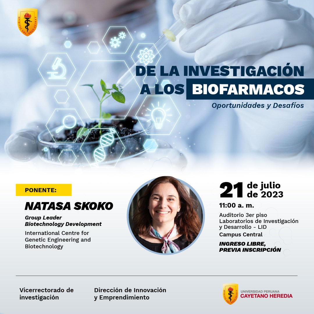 Conferencia Magistral De la Investigación a los Biofármacos