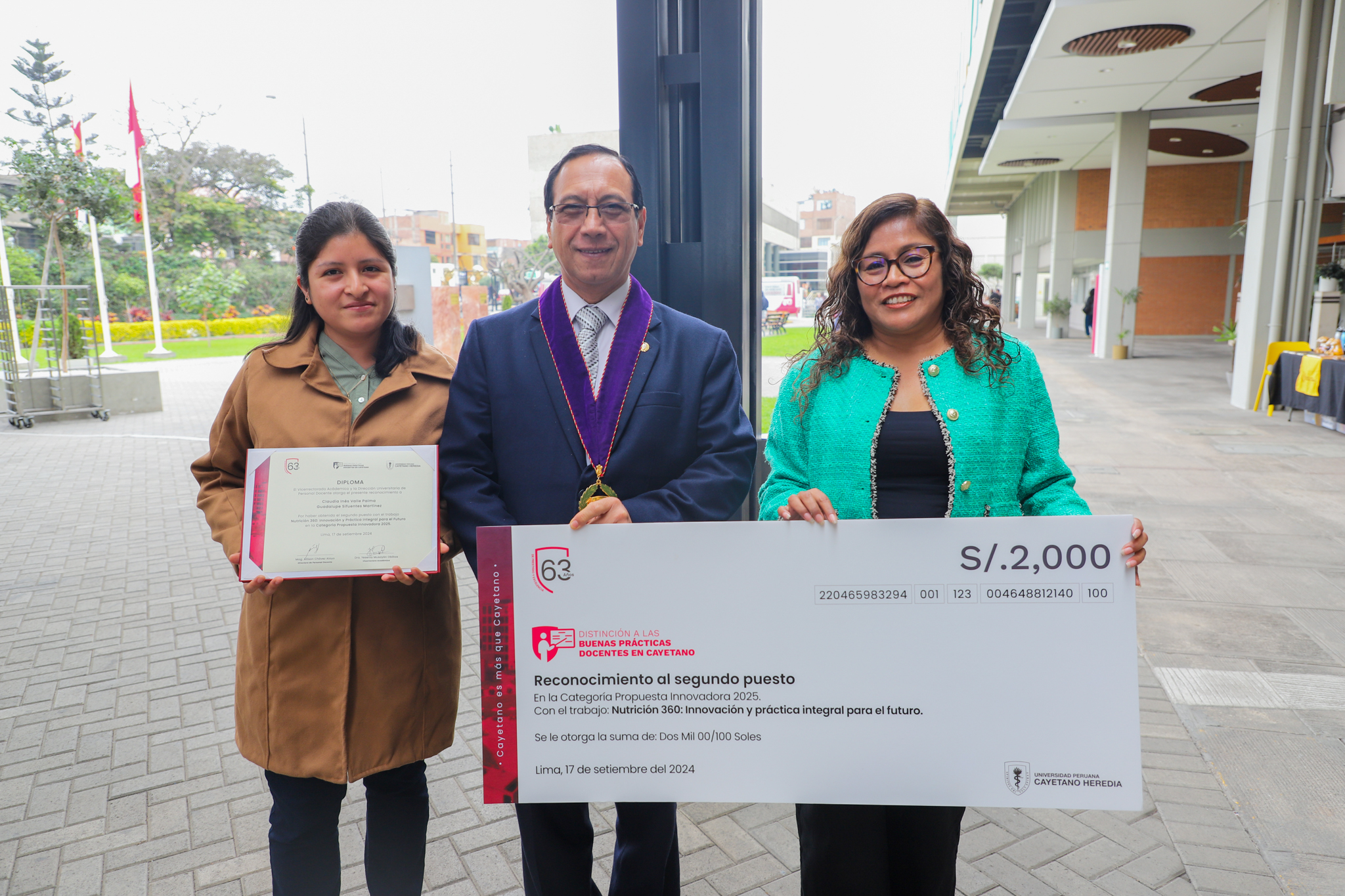 La Facultad de Ciencias e Ingeniería recibe reconocimientos por ...