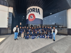 Estudiantes de Ingeniería Industrial realizaron visita académica a la Planta Gloria – Huachipa