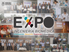 Estudiantes de Ingeniería Biomédica presentaron soluciones innovadoras para el sector salud durante la EXPO+ Ingeniería Biomédica 2026-1